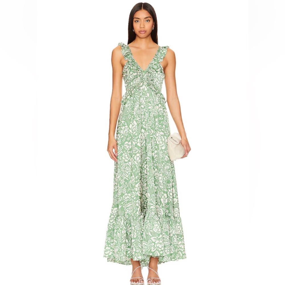 NWT Heartloom Galeta Dress in Verde (S)